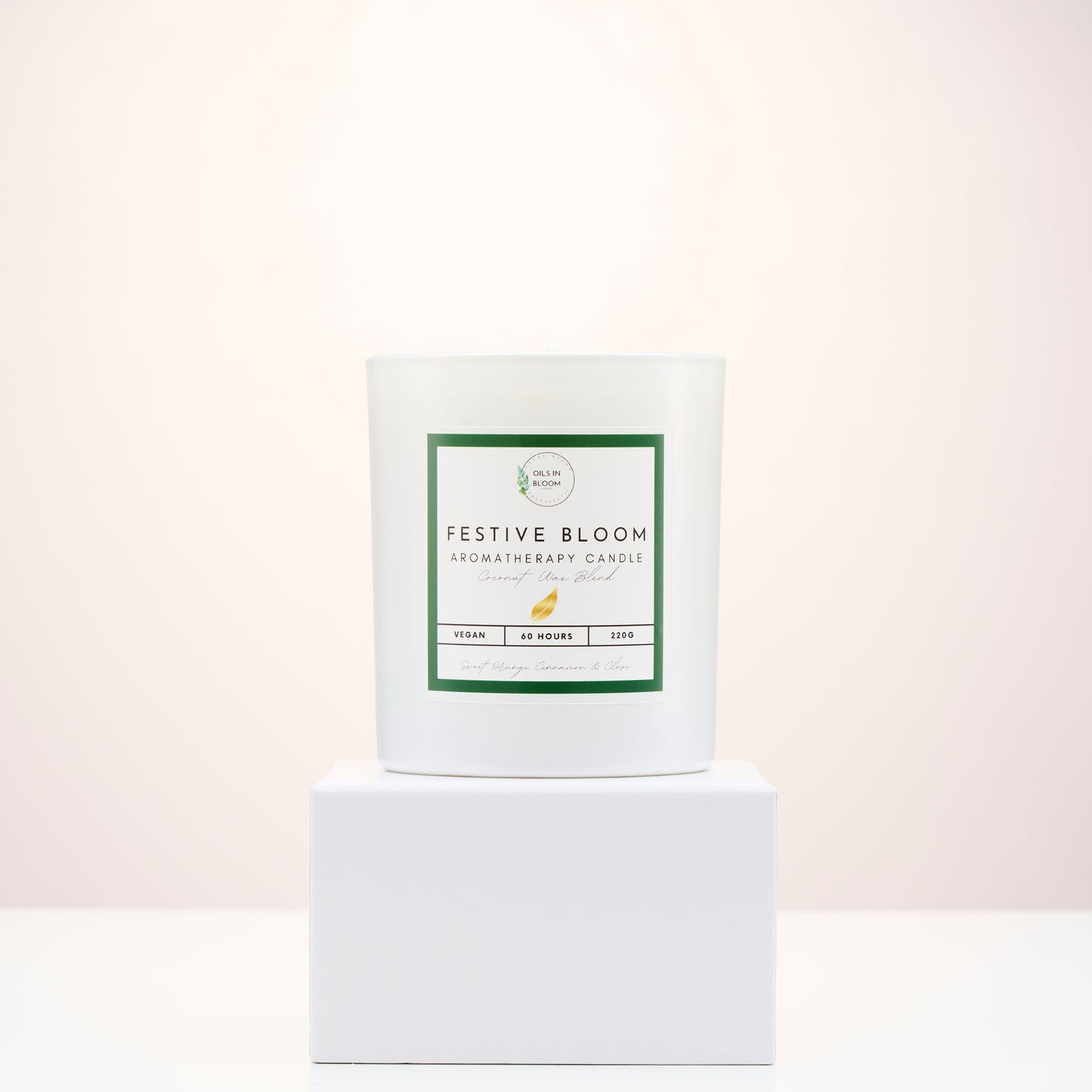 Festive Bloom Candle - 220g