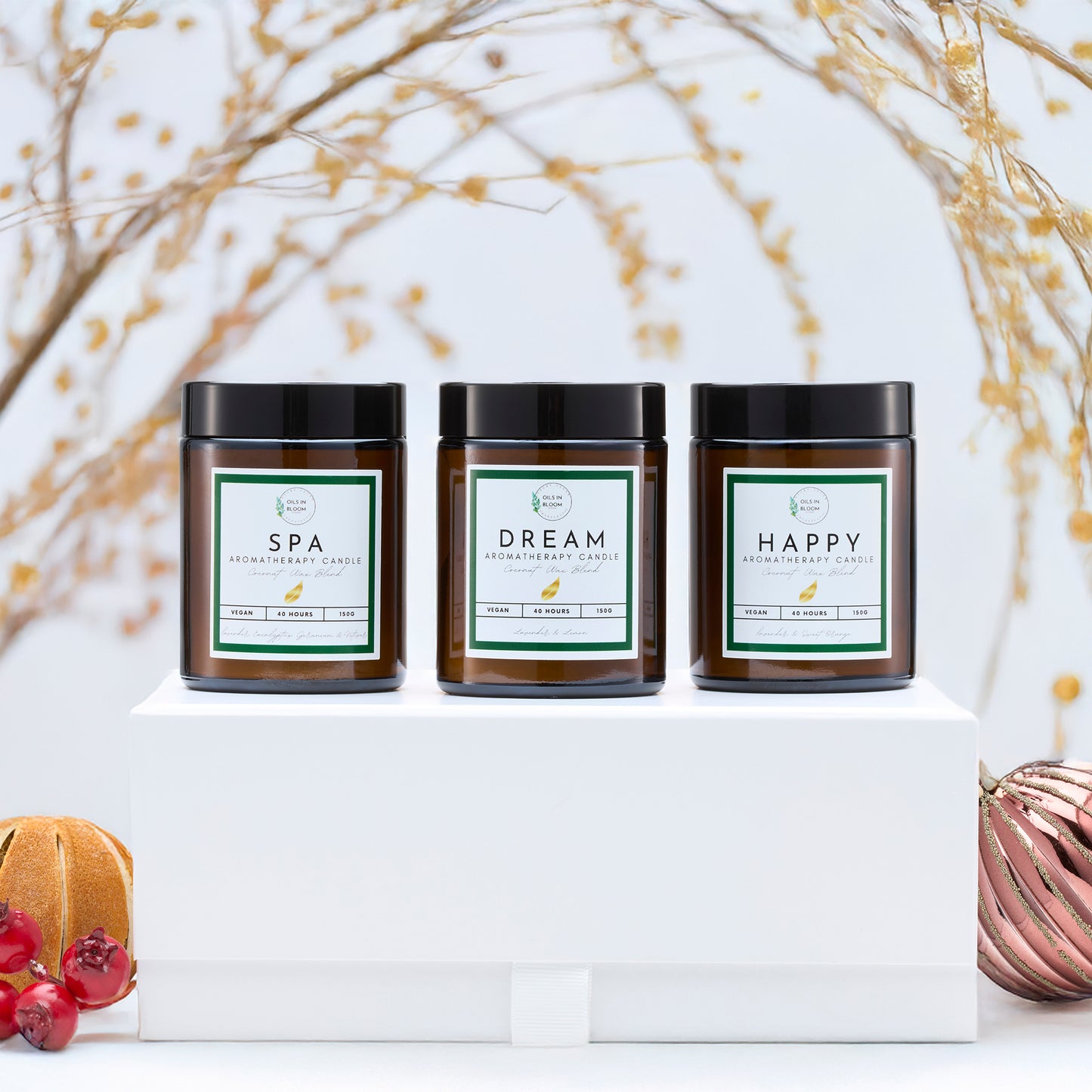 Candle Jar Trio (Saving £15.00)