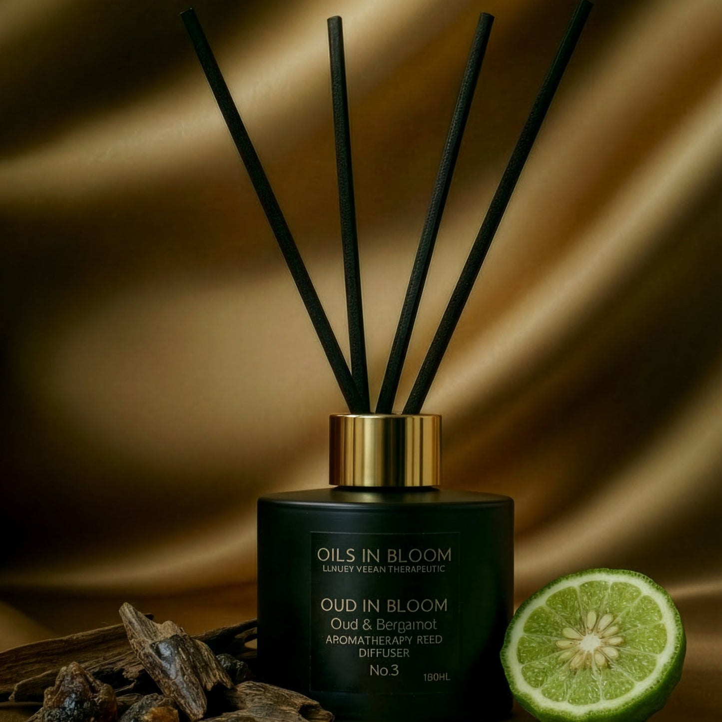 Oud, Bergamot & Cedarwood Reed Diffuser 100ml