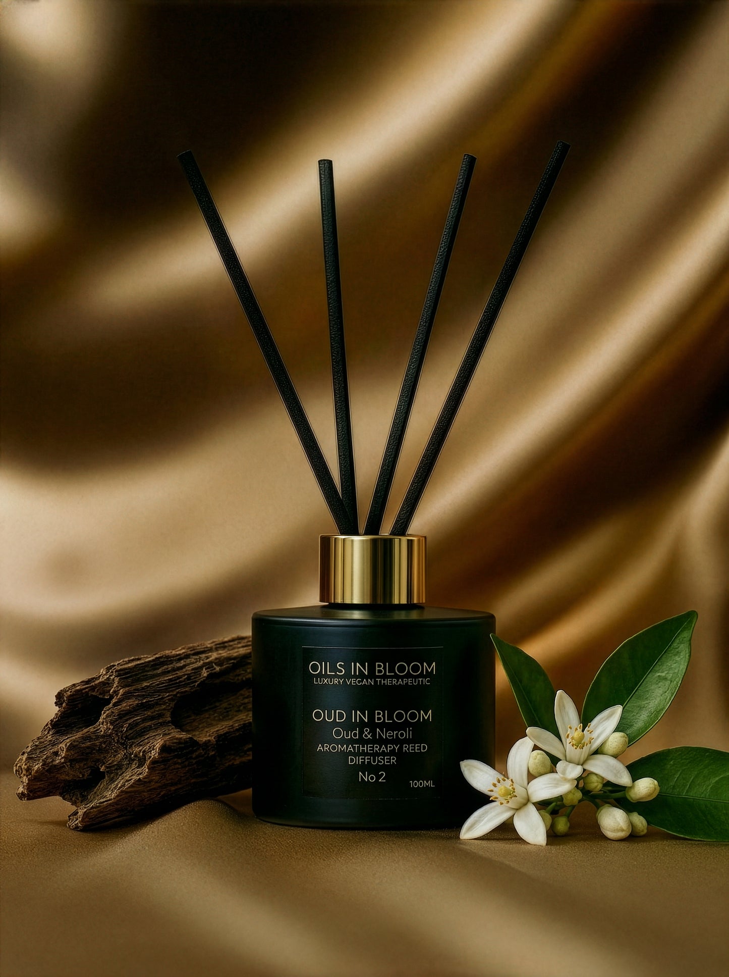 Oud, Neroli & Sandalwood Reed Diffuser 100ml