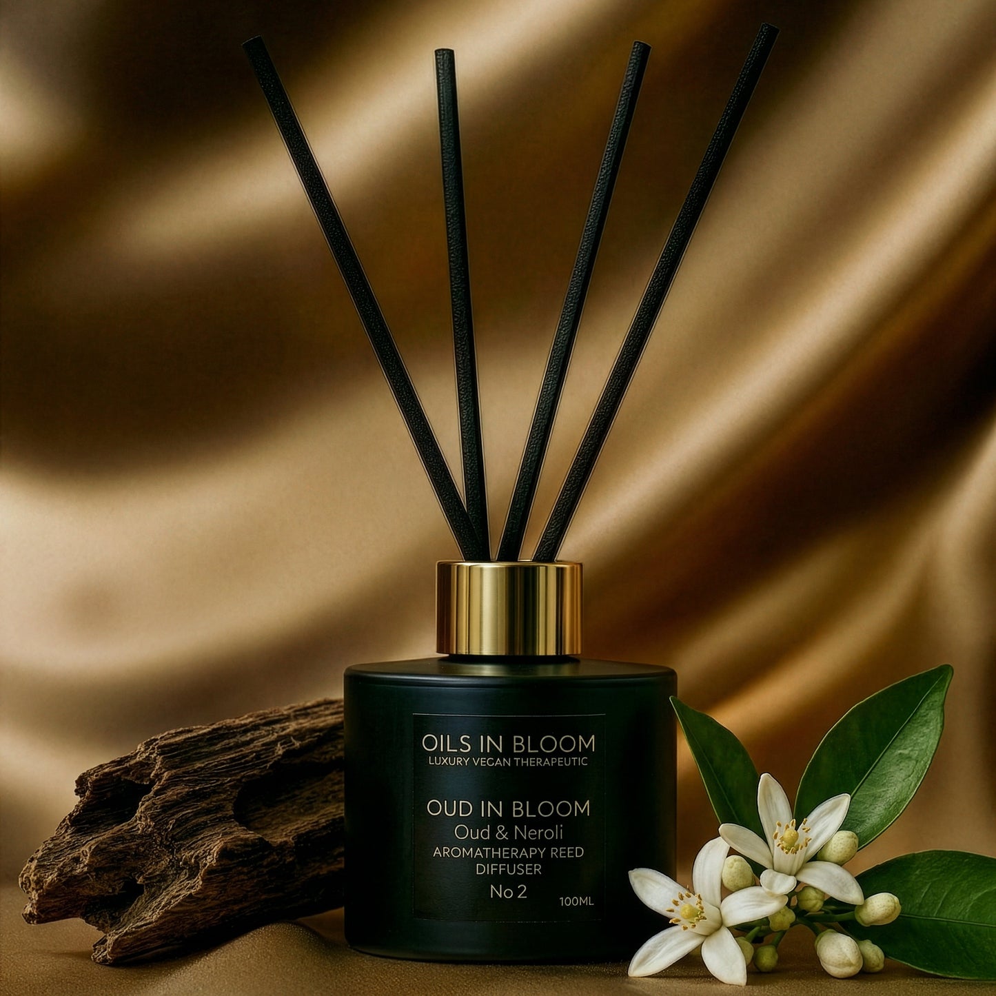Oud, Neroli & Sandalwood Reed Diffuser 100ml