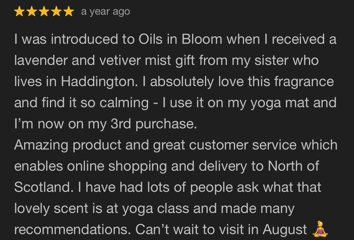 Yoga Mat Spray - 30ml