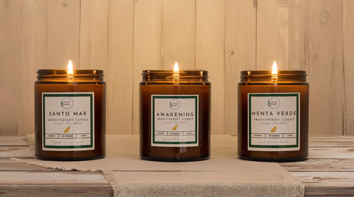 Summer Scents Savings (Full Size candle jar with diffuser oil)